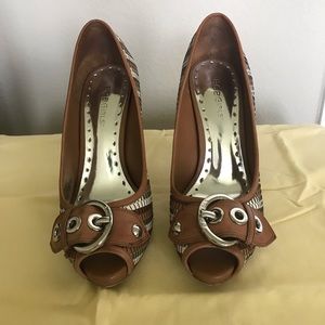 Brown BCBG heels